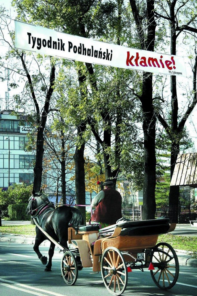 Najlepsza reklama Tygodnika, a do tego bezpłatna. Czasem warto komuś podpaść...