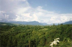 Dolina Kodori. Okolica, w której znaleziono ciało Godawy. Fot.: Wojciech Górecki