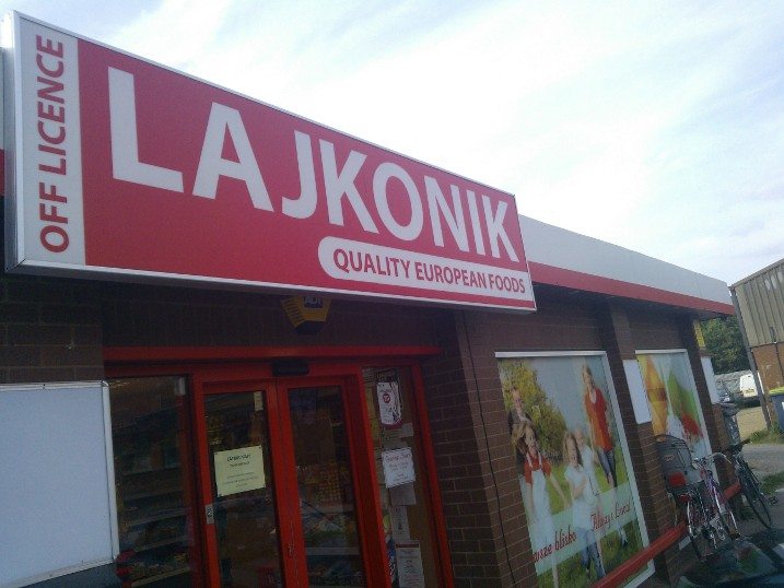 Polski sklep w Spalding. A polskie jabłka? Są! Na złość Putinowi!